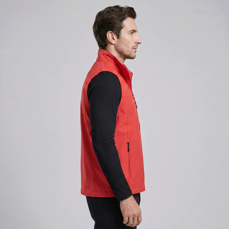 Men's Lightweight Sleeveless Vest – Utility Style with Zippered Pockets