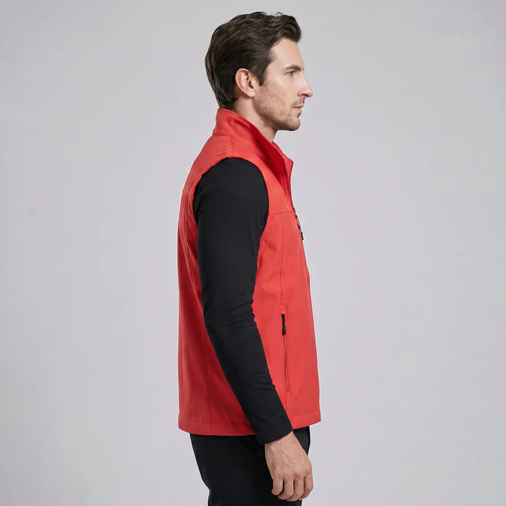 Men's Lightweight Sleeveless Vest – Utility Style with Zippered Pockets