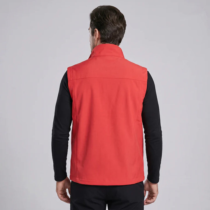 Men's Lightweight Sleeveless Vest – Utility Style with Zippered Pockets