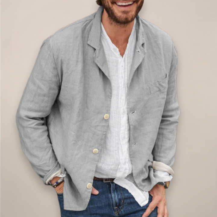 Blazer Uomo Casual Estate – Taglio Semplice Leggero e Traspirante
