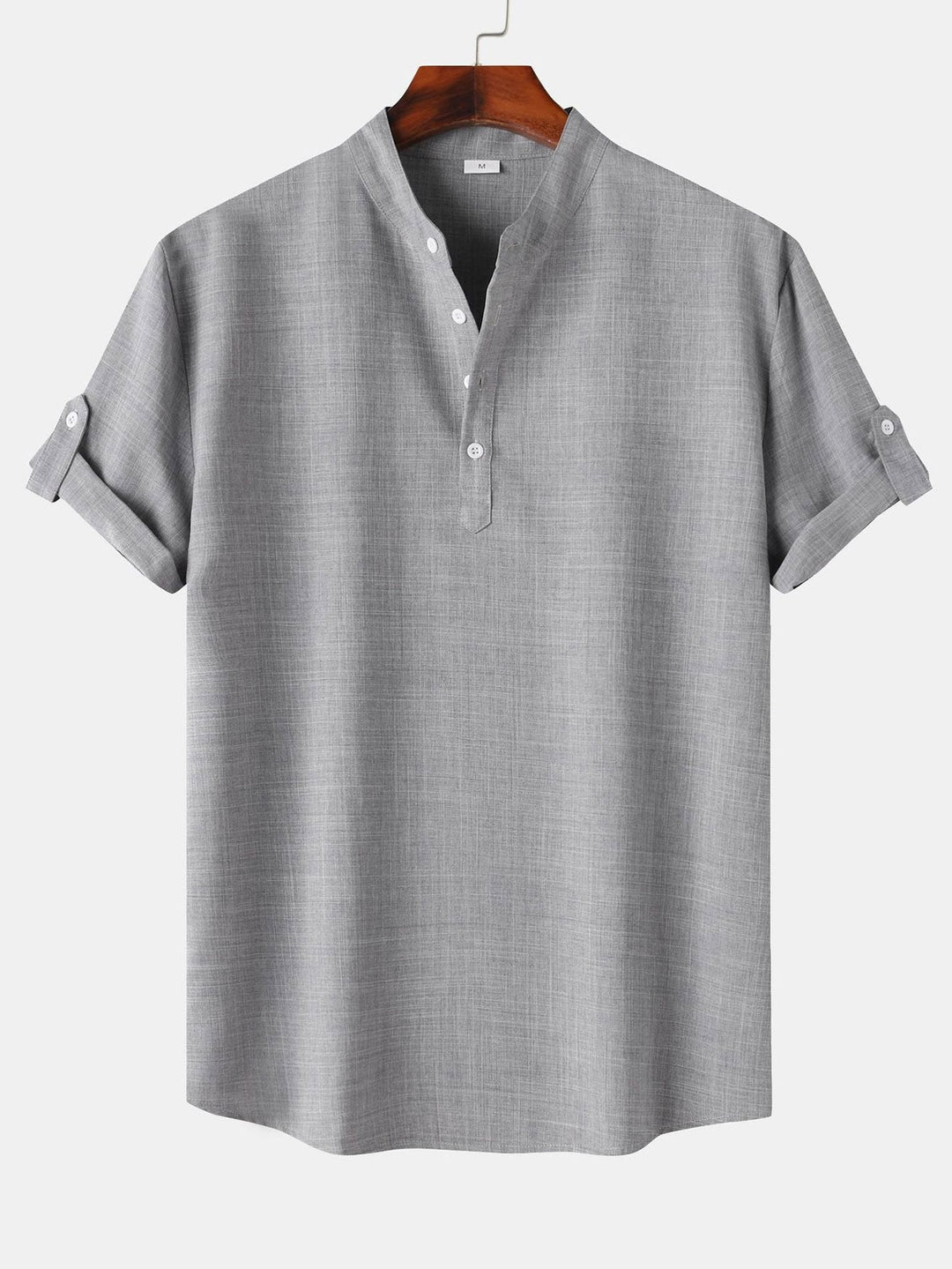 Men's Short Sleeve Henley Shirt – Relaxed Fit
