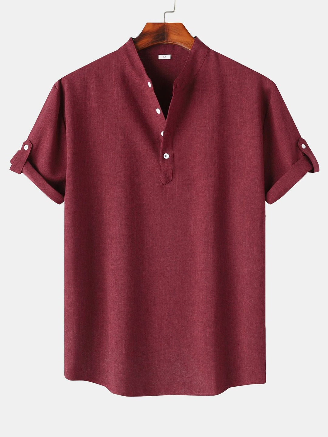 Men's Short Sleeve Henley Shirt – Relaxed Fit