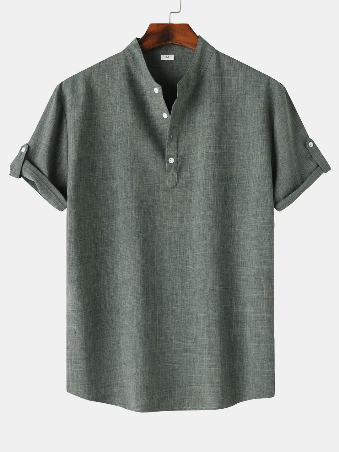 Men's Short Sleeve Henley Shirt – Relaxed Fit
