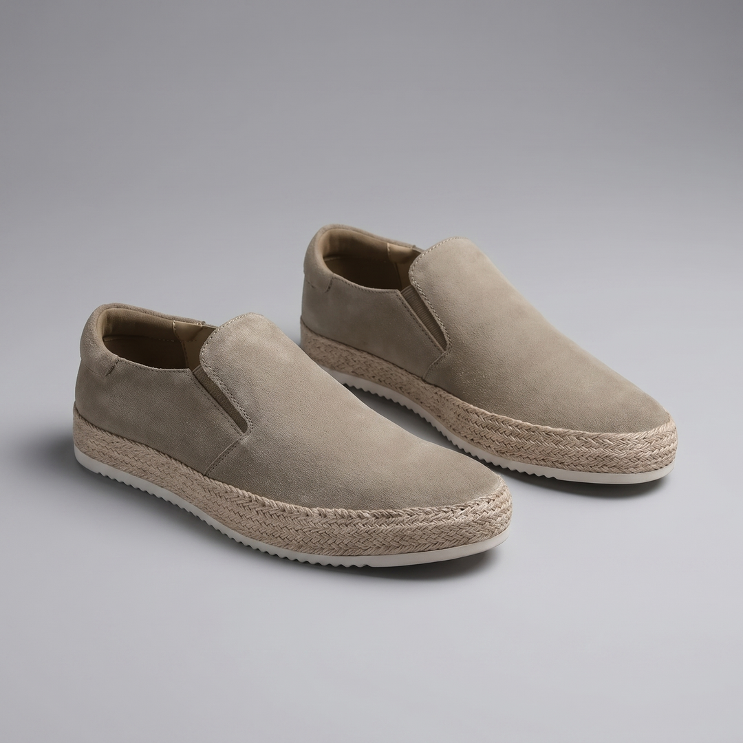 Men's Suede Moccasins – Elegant Slip-On Shoes
