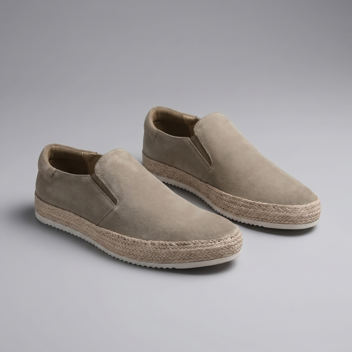 Men's Suede Moccasins – Elegant Slip-On Shoes