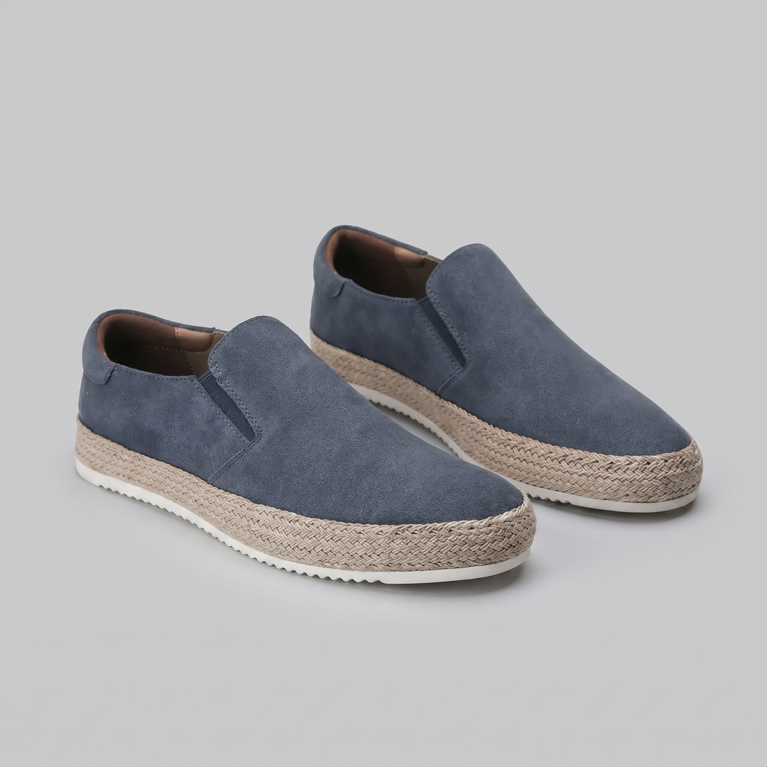 Men's Suede Moccasins – Elegant Slip-On Shoes