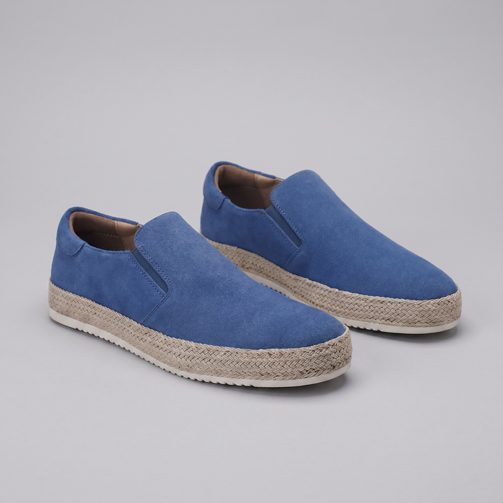 Men's Suede Moccasins – Elegant Slip-On Shoes