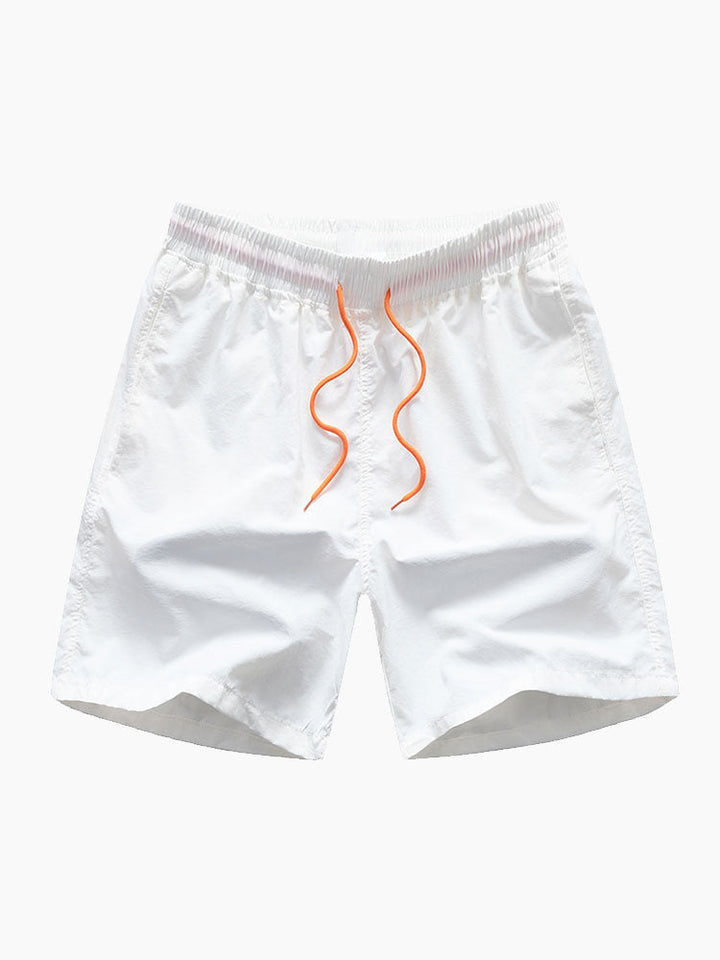 Men's Swim Shorts – Lightweight Fabric, Quick-Drying, and Elastic Waistband