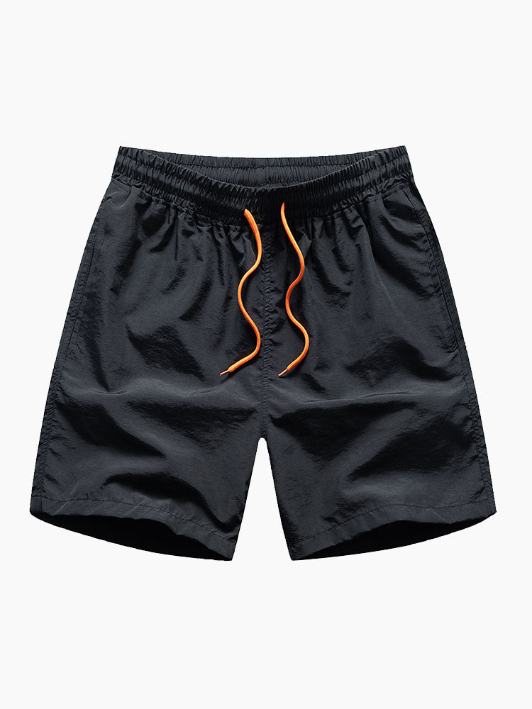 Men's Swim Shorts – Lightweight Fabric, Quick-Drying, and Elastic Waistband