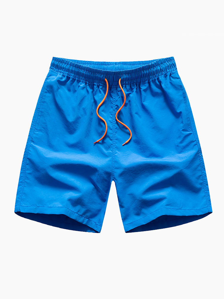 Men's Swim Shorts – Lightweight Fabric, Quick-Drying, and Elastic Waistband