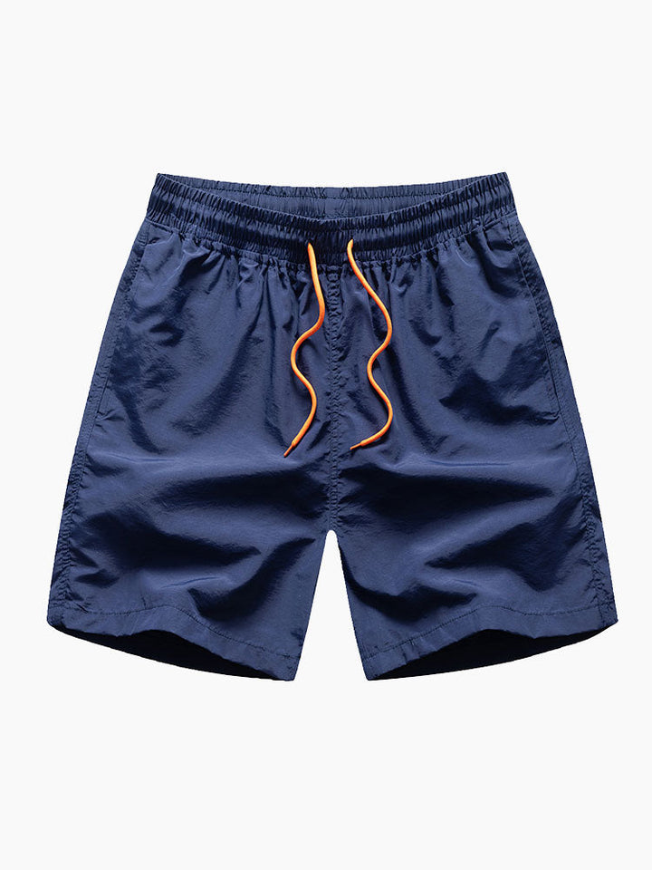 Men's Swim Shorts – Lightweight Fabric, Quick-Drying, and Elastic Waistband