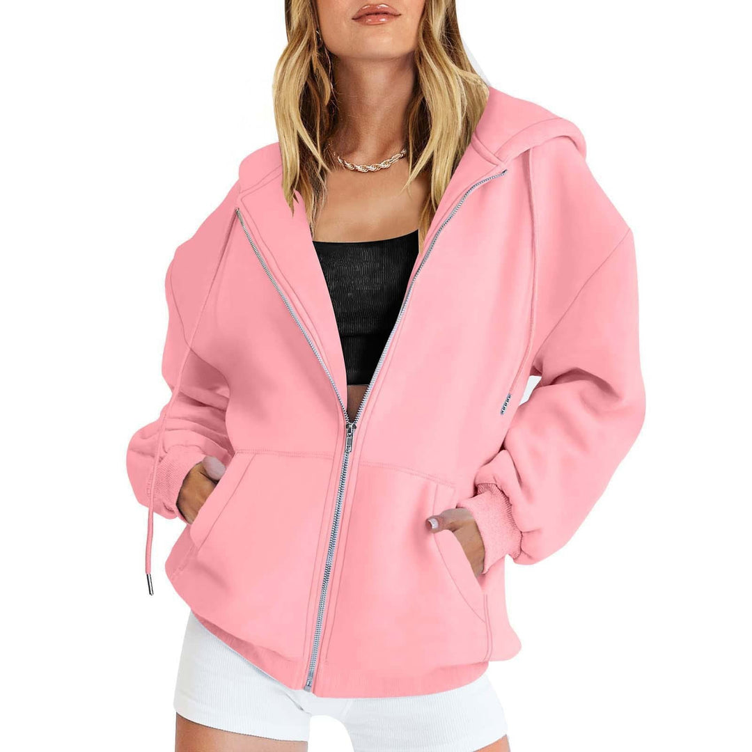 Sweat à Capuche Homme Zippé Ajusté – Poche Kangourou