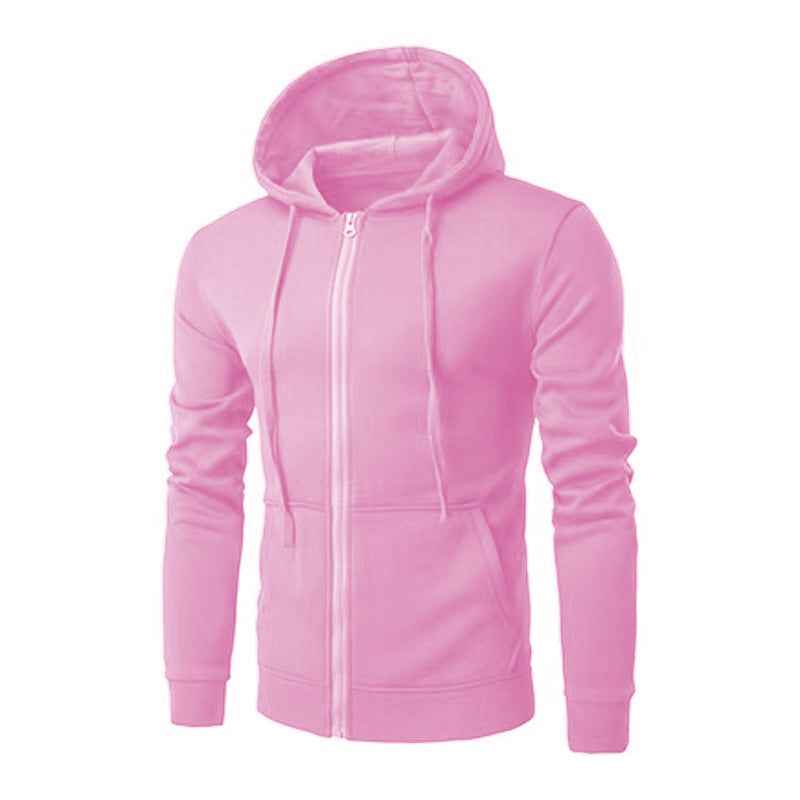 Veste à Capuche Homme Zippée Slim – Doublure Polaire Douce