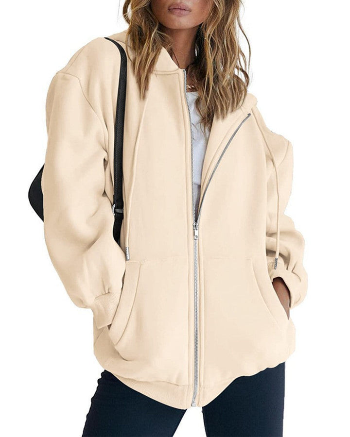 Sweat à Capuche Homme Zippé Ajusté – Poche Kangourou