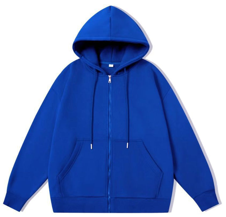 Sweat à Capuche Homme Zippé Ajusté – Poche Kangourou