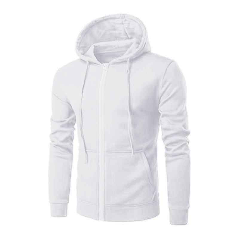 Veste à Capuche Homme Zippée Slim – Doublure Polaire Douce