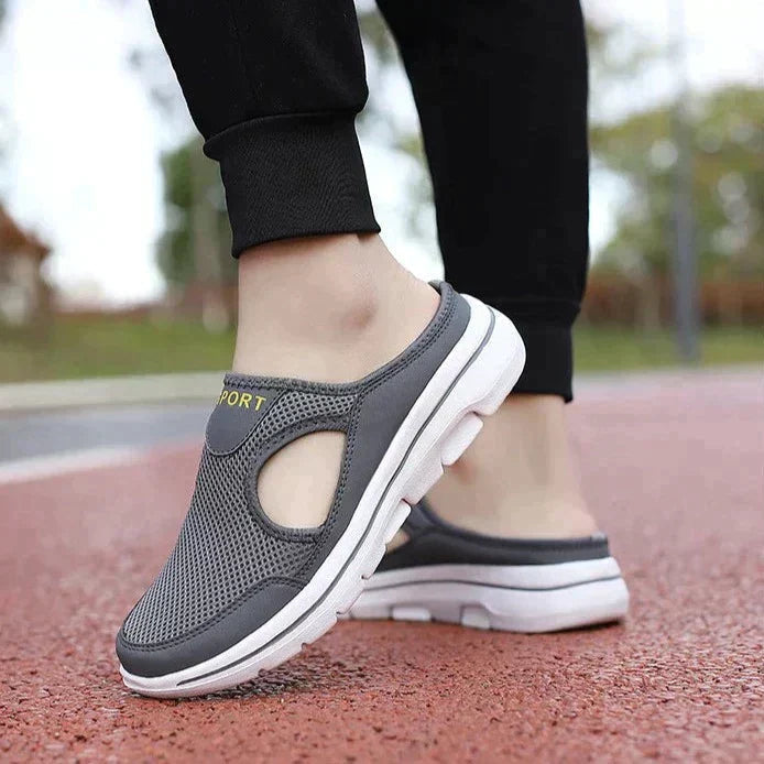 Mule Unisexe à Enfiler en Mesh – Semelle Sport Respirante