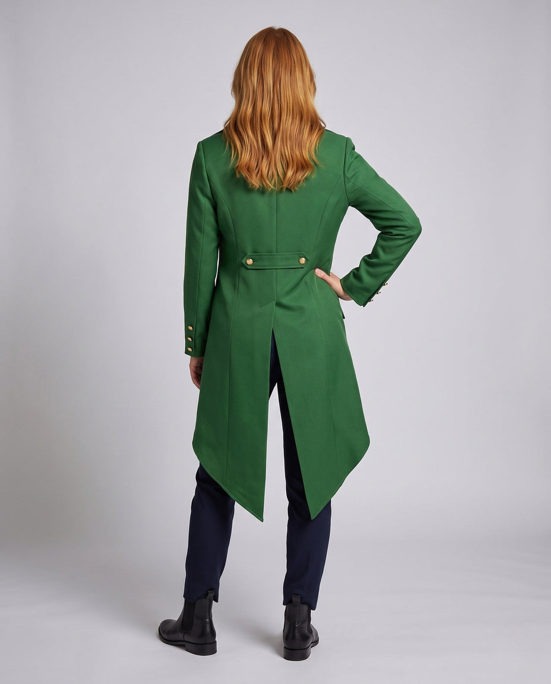 Veste Femme Style Vintage – Ourlet Asymétrique