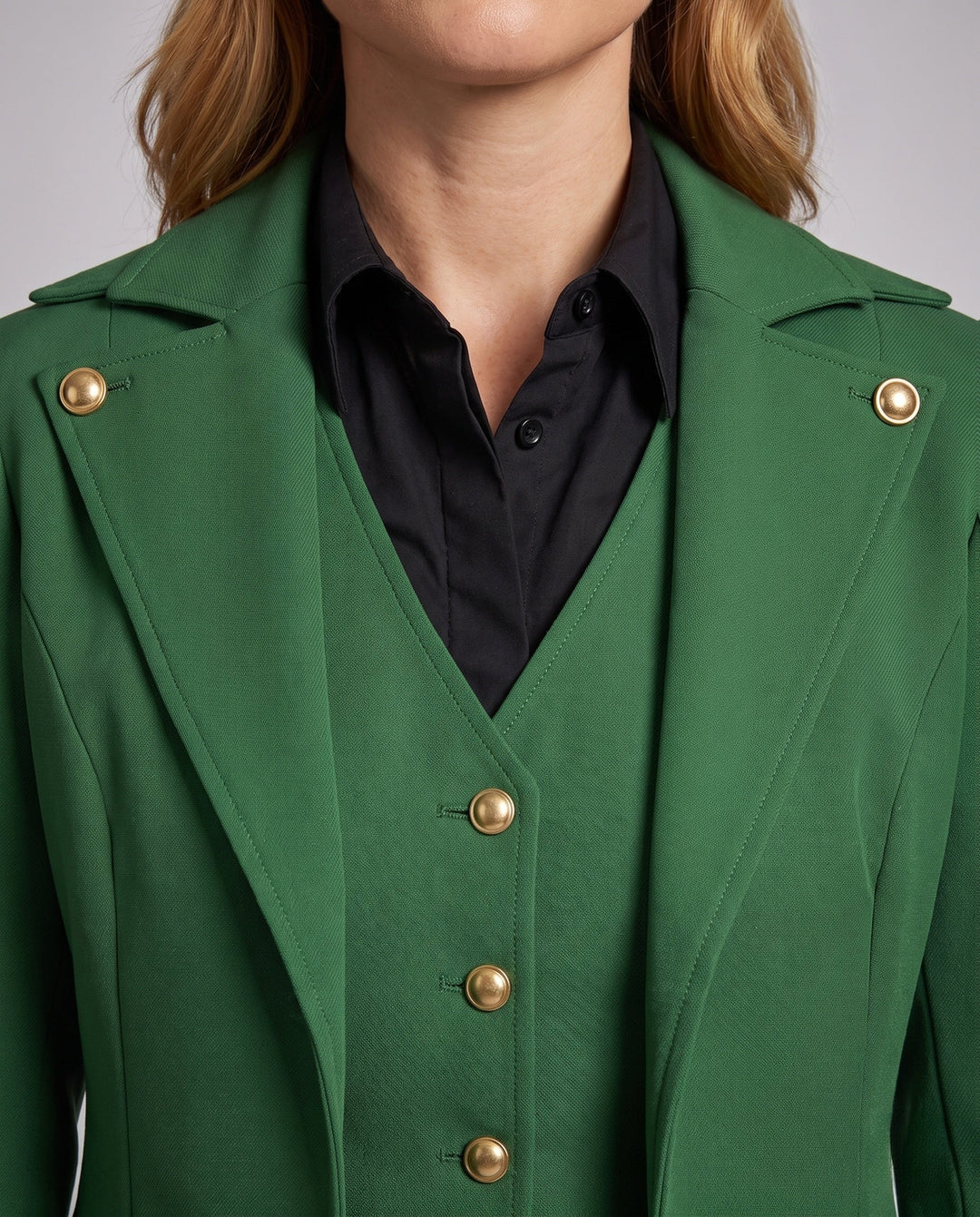 Veste Femme Style Vintage – Ourlet Asymétrique