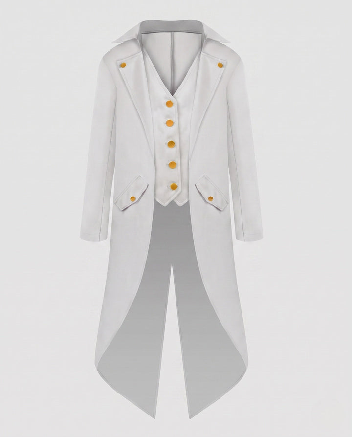 Veste Femme Style Vintage – Ourlet Asymétrique