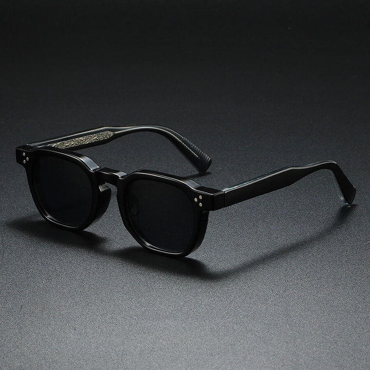 Quadratische Sonnenbrille für Herren – getönte Gläser