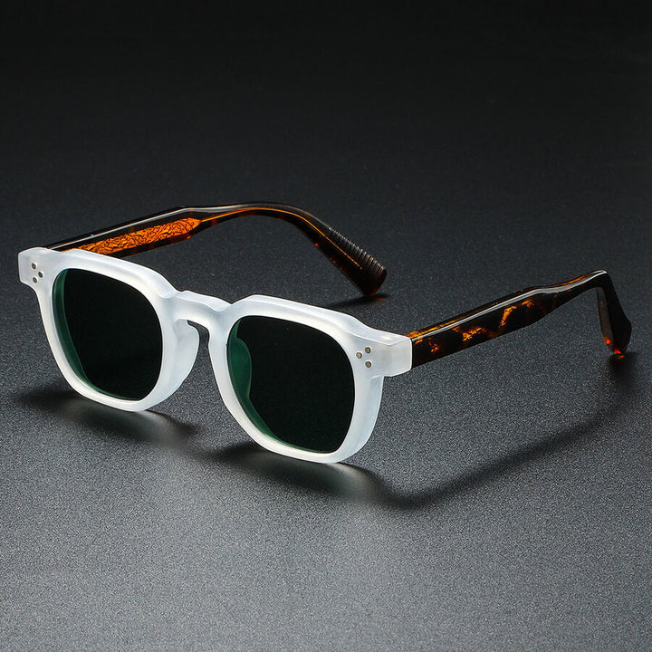 Quadratische Sonnenbrille für Herren – getönte Gläser
