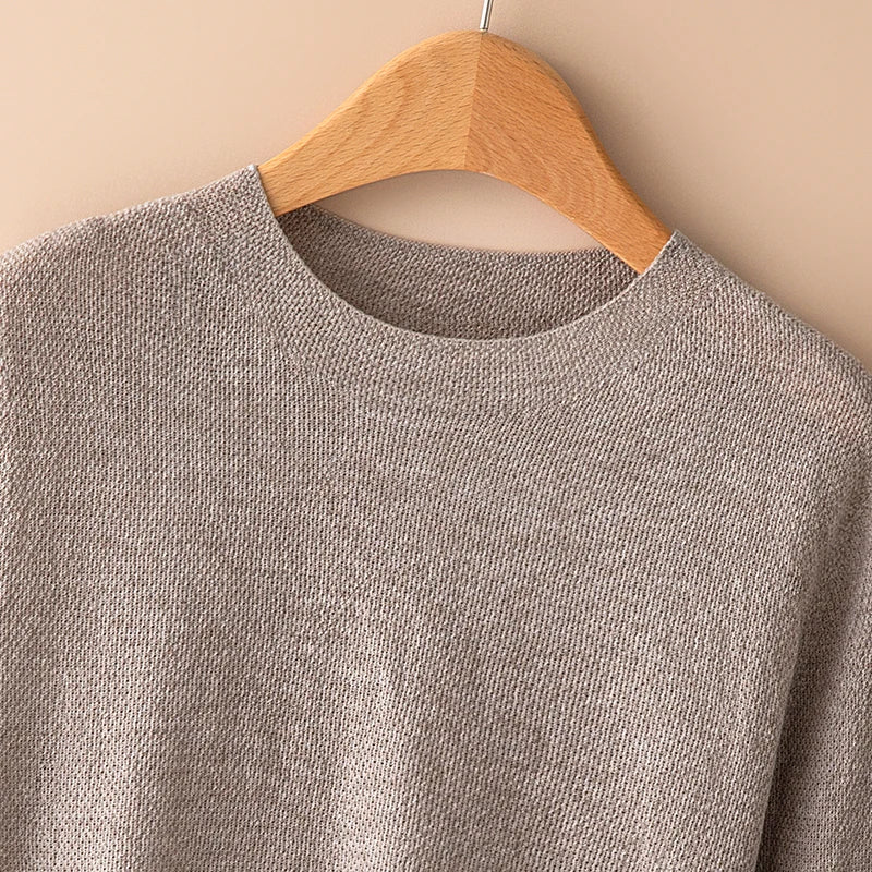 Maglia Donna a Maglia Fine Maniche Corte – Collo Rotondo Leggero
