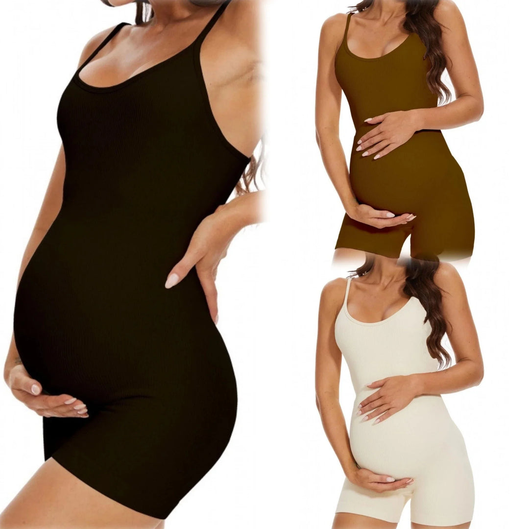 Women's Maternity One-Piece Swimsuit – Fully Stretchy Fabric for Total Comfort