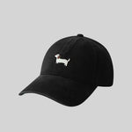 Casquette Femme en Coton – Motif Brodé Teckel