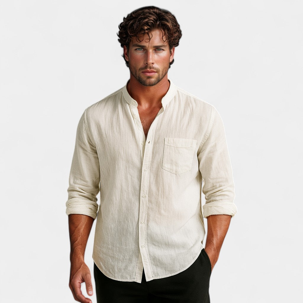 Camicia in twill – stile utilitario chic