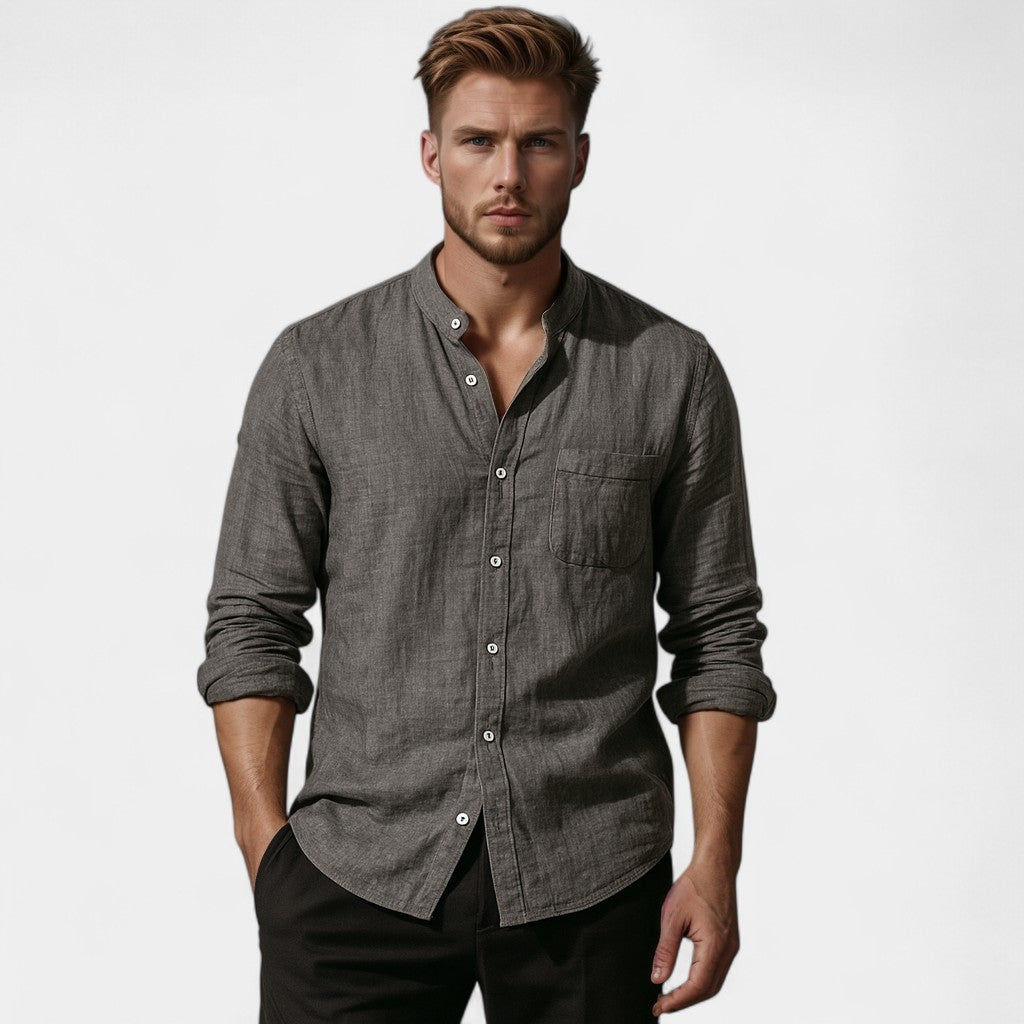 Camicia in twill – stile utilitario chic