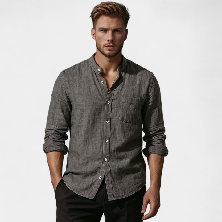 Camicia in twill – stile utilitario chic