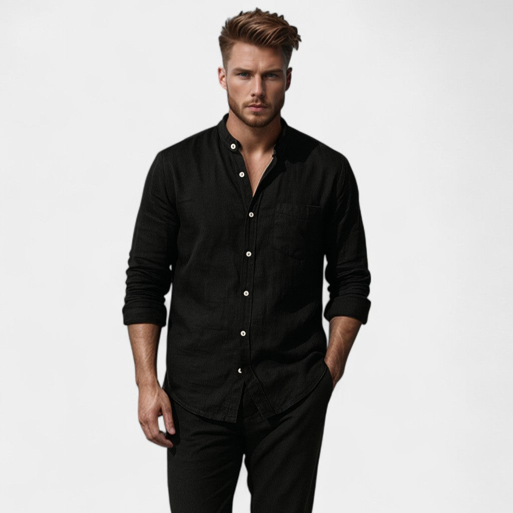 Camicia in twill – stile utilitario chic