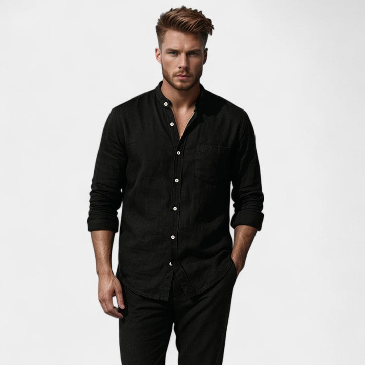 Camicia in twill – stile utilitario chic