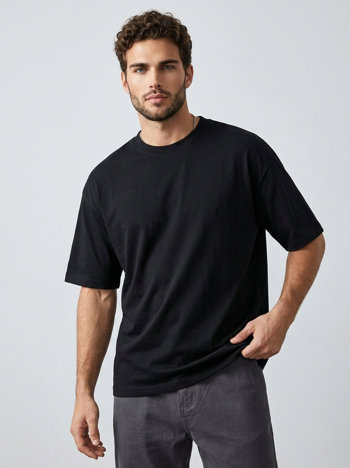 Oversize Unisex T-shirt i Bomuld – Afslappet Pasform