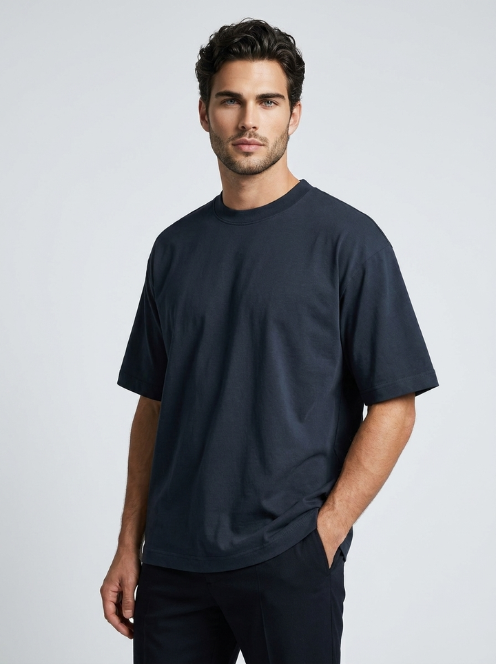 Oversize Unisex T-shirt i Bomuld – Afslappet Pasform