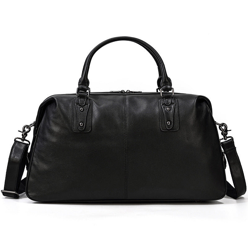Borsa da viaggio uomo in vera pelle – Duffle strutturato