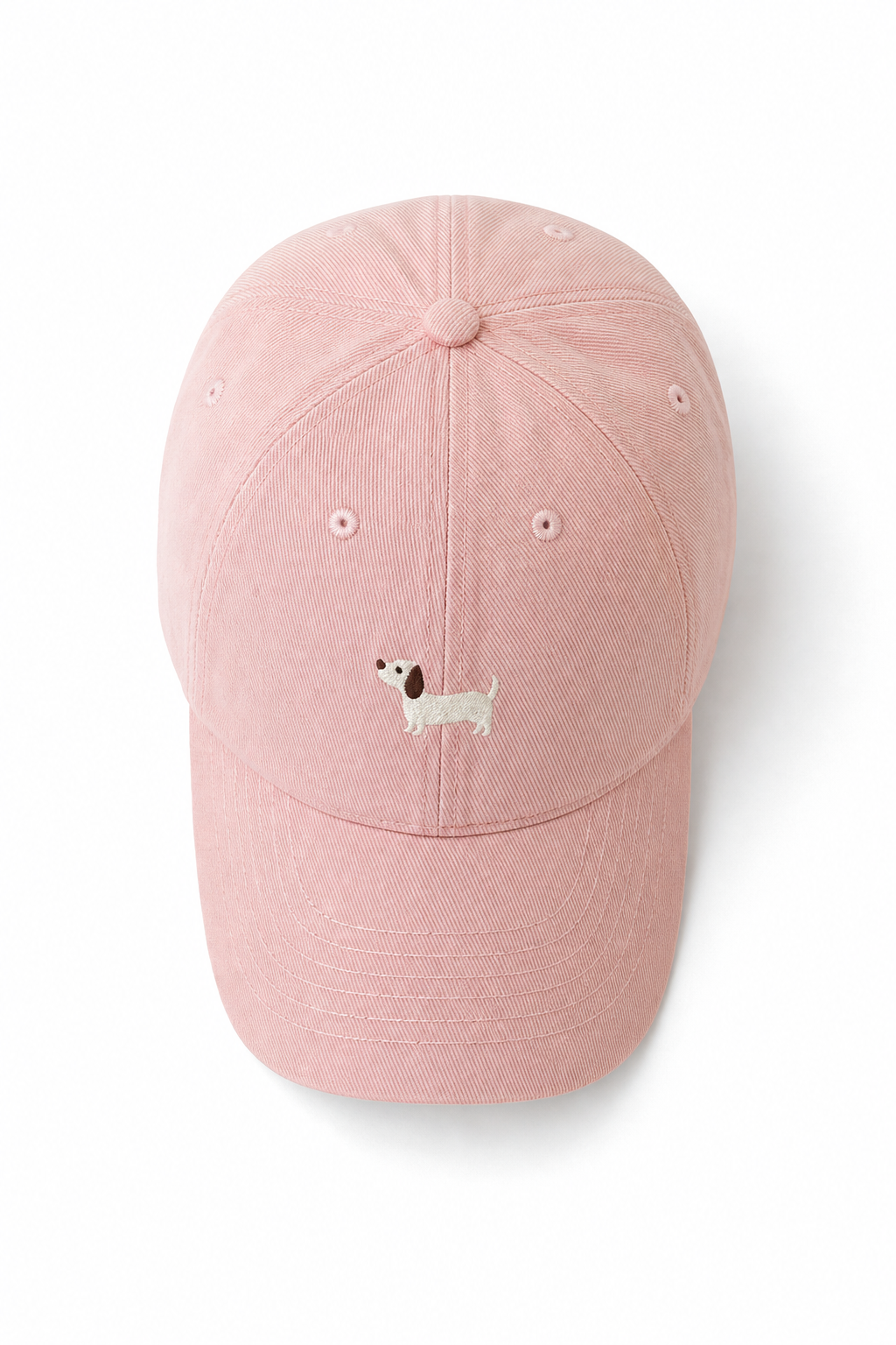 Casquette Femme en Coton – Motif Brodé Teckel