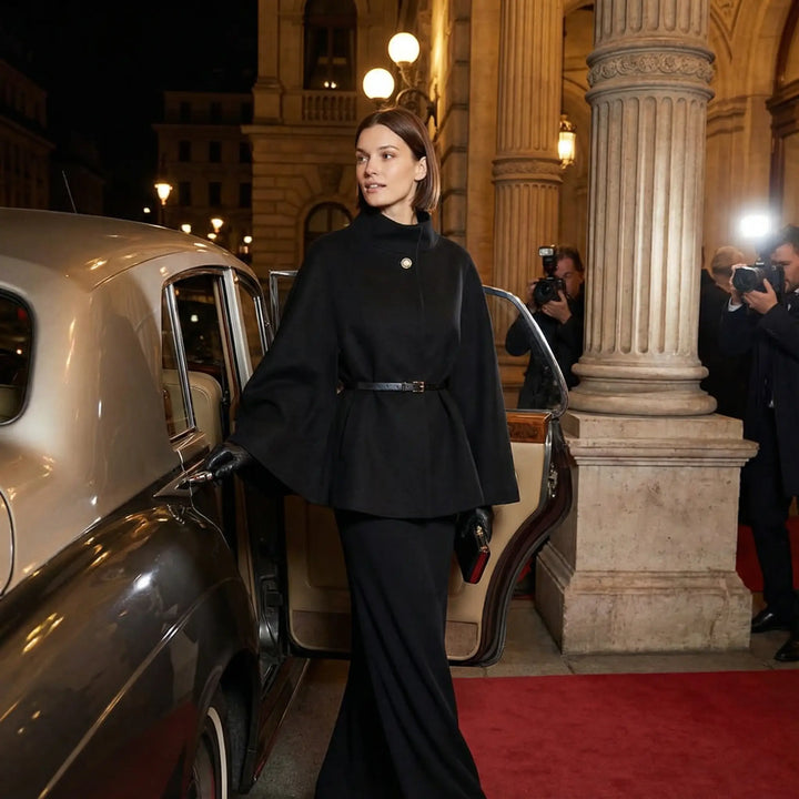 Riche | Cappotto corto donna in lana
