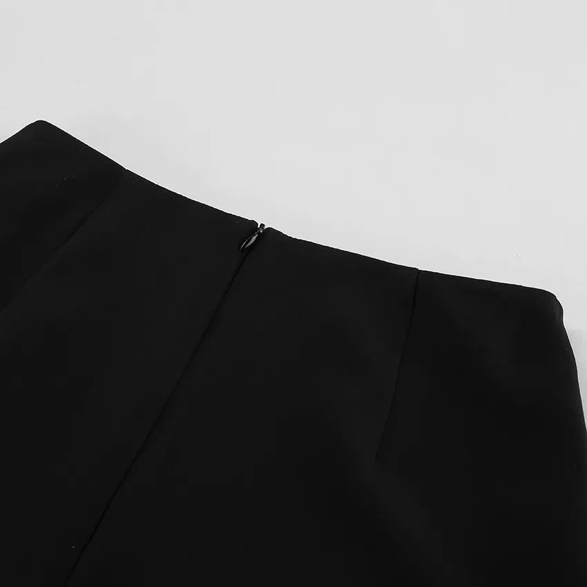 Damen Kostüm Set Blazer & Bleistiftrock – Figurbetonte Passform