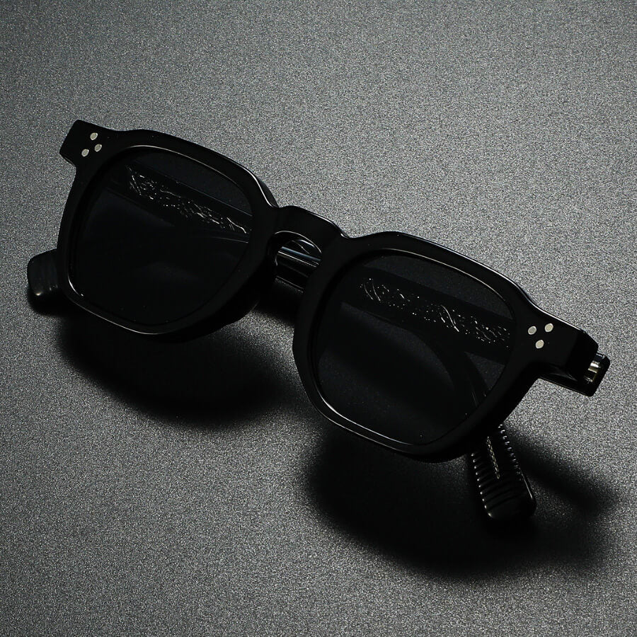 Quadratische Sonnenbrille für Herren – getönte Gläser