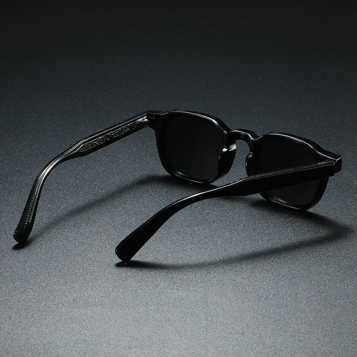 Quadratische Sonnenbrille für Herren – getönte Gläser