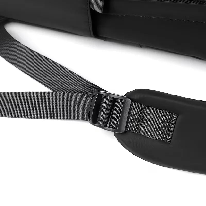 Zaino da uomo in tessuto strutturato – impermeabile e con più tasche