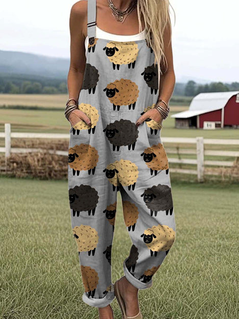 Printed Woven Fabric Women&