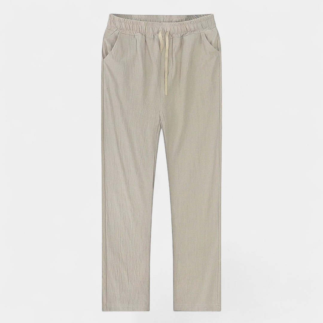 Leinenhose – lässiger Riviera Schnitt