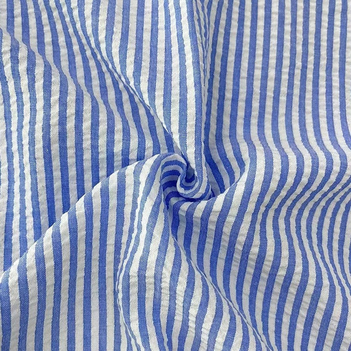 Camicia in cotone a righe - Vestibilità Riviera