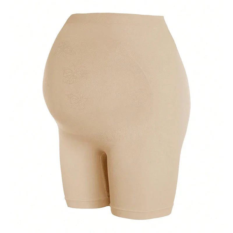 Short Maternité Femme Taille Haute – Maintien Ventre et Coupe Mi-Cuisse