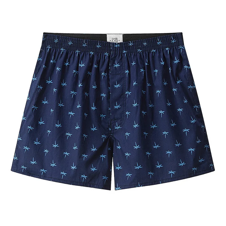 3er-Pack Herren Boxershorts aus kariert gewebter Baumwolle – atmungsaktiver Komfort