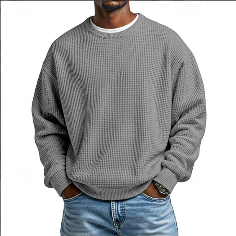 Sudadera de hombre – Corte informal, jersey fácil de llevar