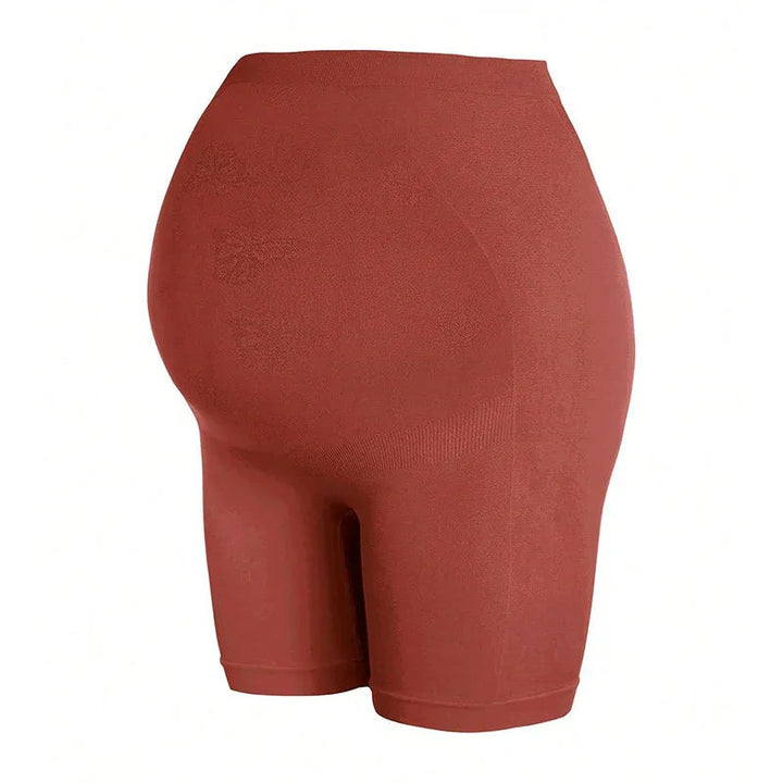 Short Maternité Femme Taille Haute – Maintien Ventre et Coupe Mi-Cuisse